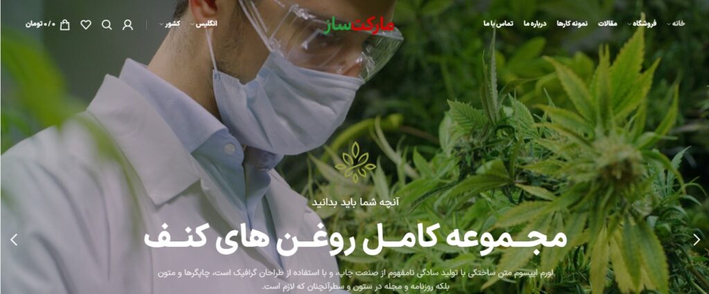 نمونه سایت کد 8