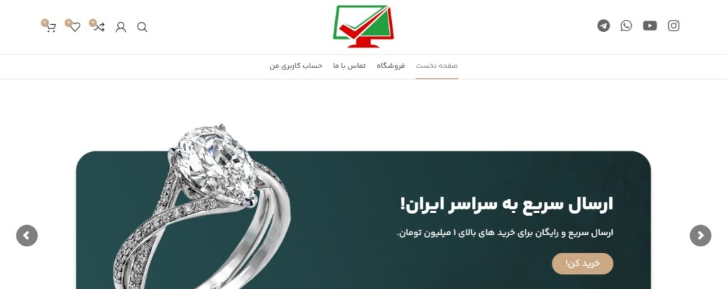 نمونه سایت کد 31